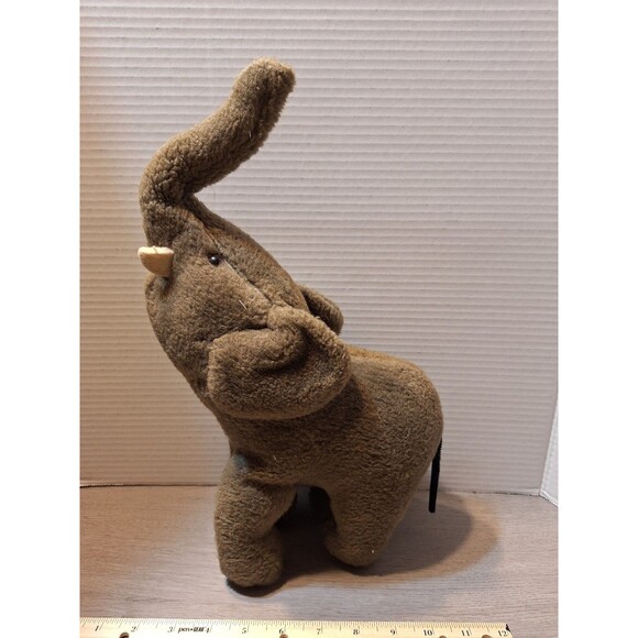 The Rushton Company Elephant Plush Vintage - Picture 1 of 7
